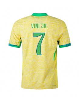 Brazil Vinicius Junior #7 Domaci Dres Copa America 2024 Kratak Rukavima